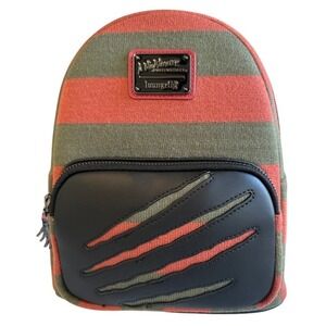 Loungefly A Nightmare on Elm Street Freddy Krueger Sweater Mini Backpack NWT